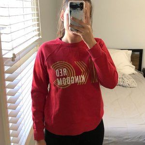 KC Chiefs Football Team Crewneck